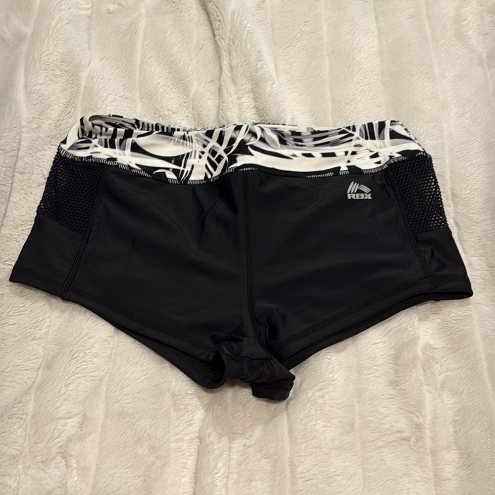 RBX Black Mesh Athletic Shorts sz Small
